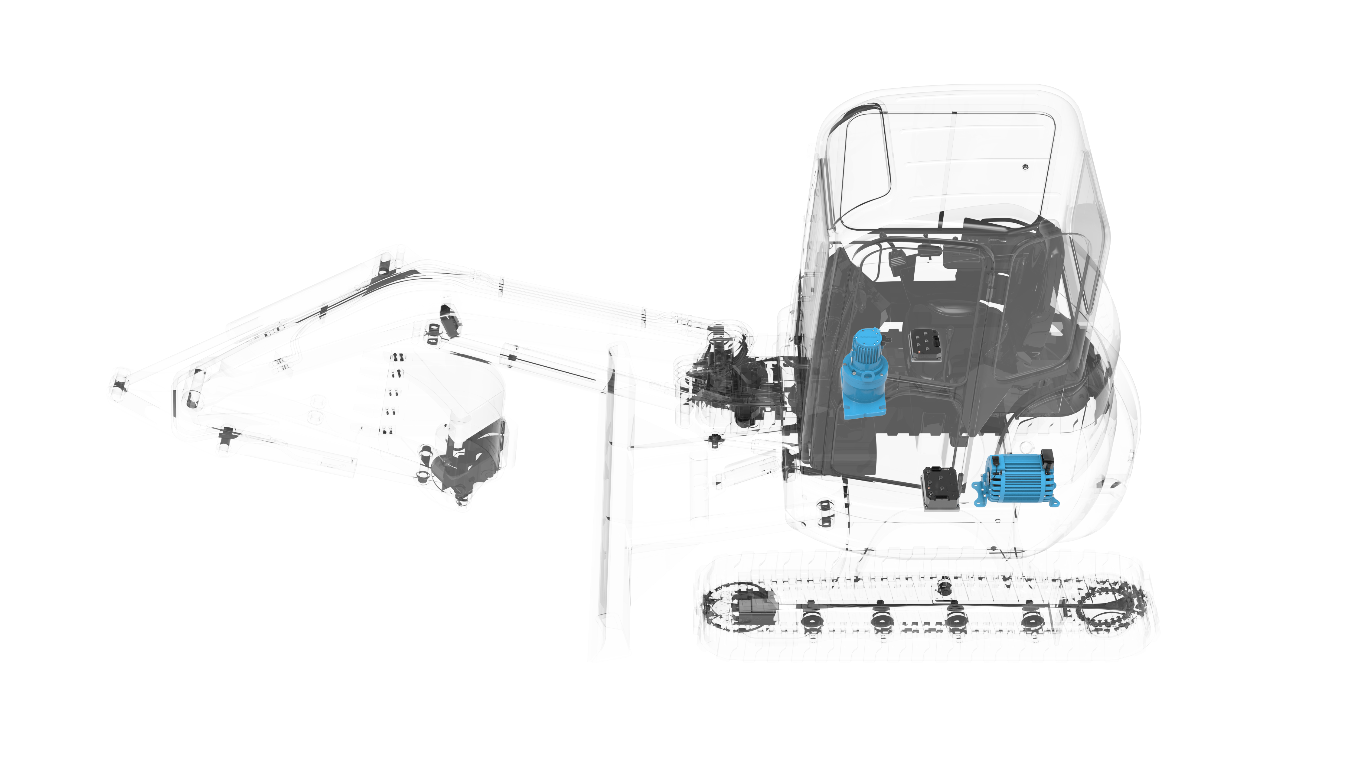 Mini Electrified Excavator