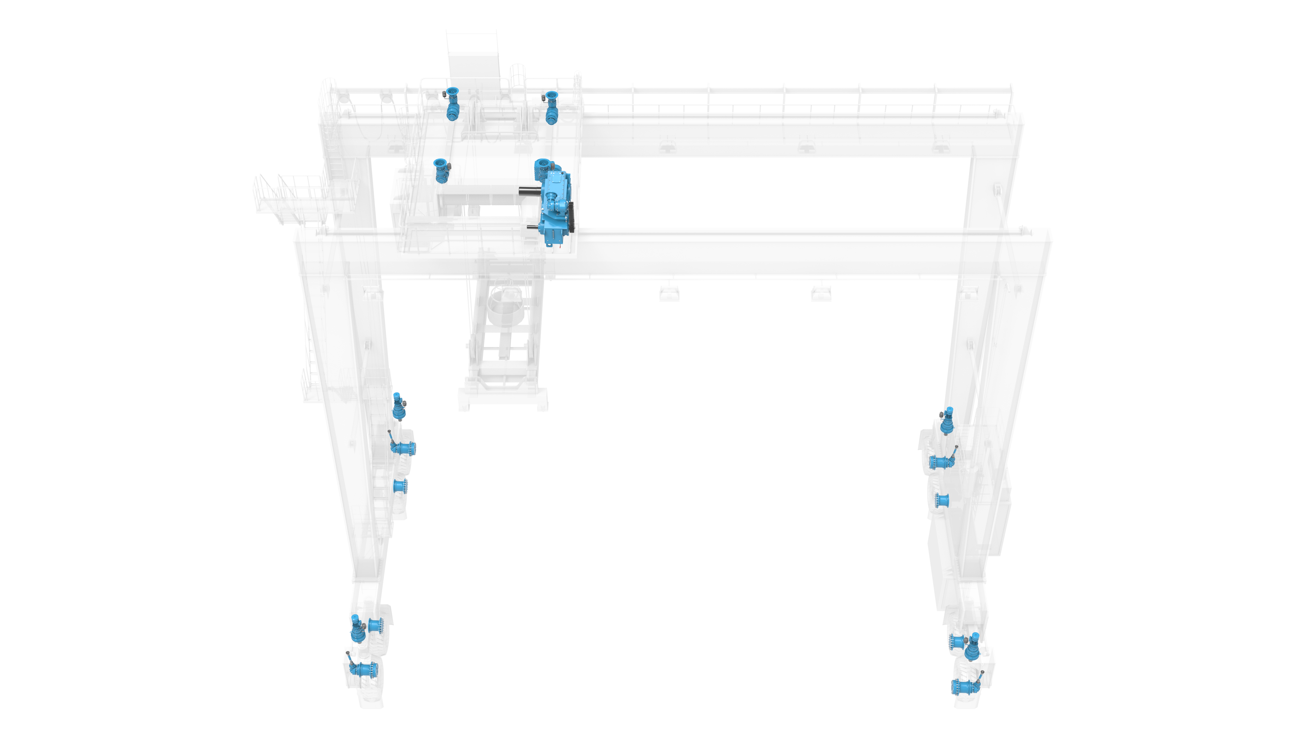 Rubber Tyre Crane